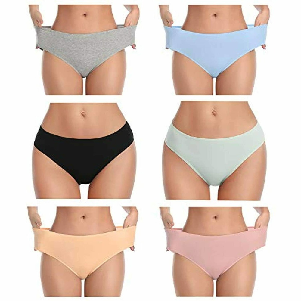Cotton Soft Women's Panties Stretchy Briefs Small